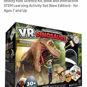 VR Dinosaurs Virtual Reality Activity Set - Black/Green